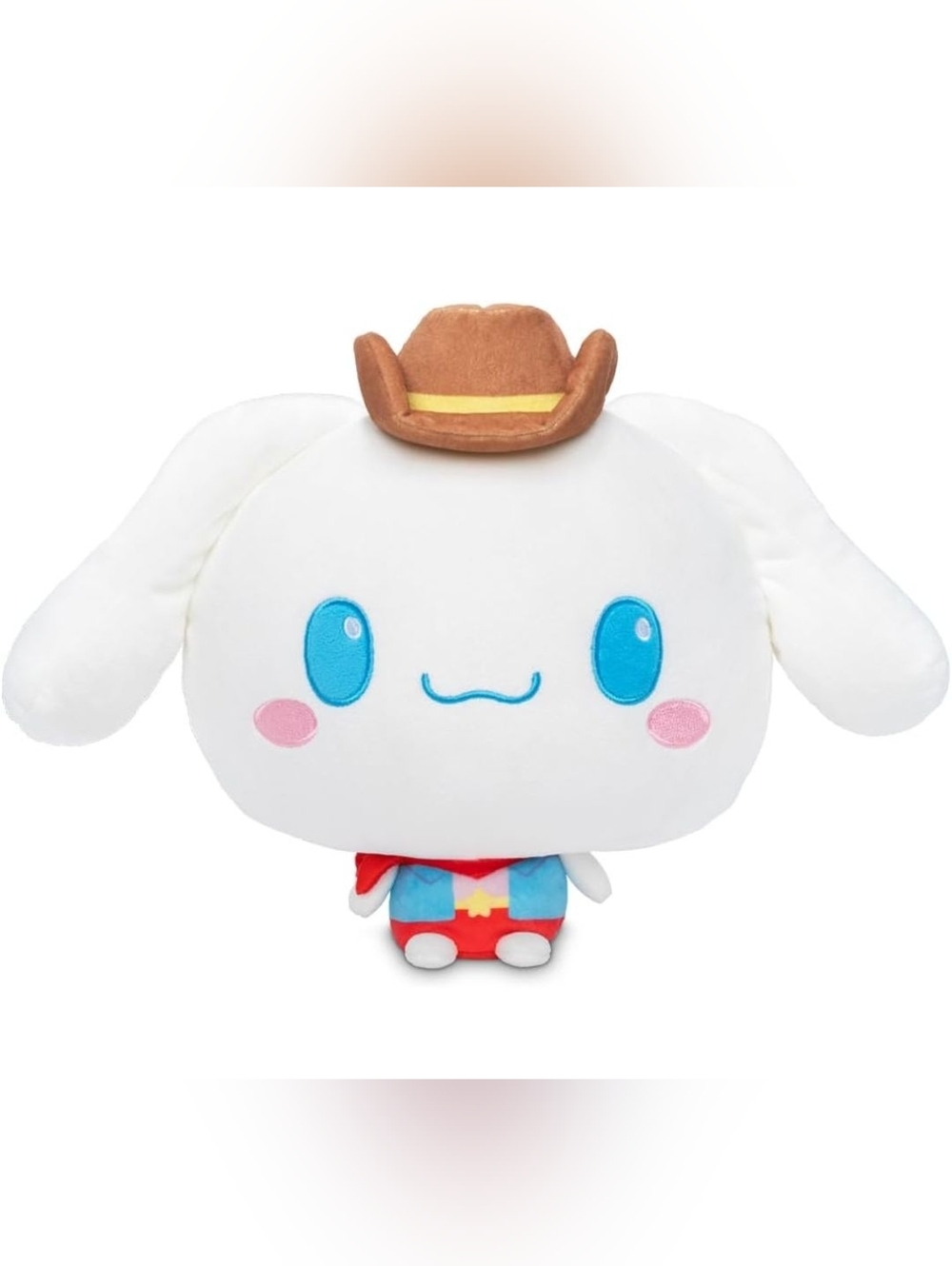 TeeTurtle Cloudheads Cowboy Cinnamoroll Plush - 8-Inch
